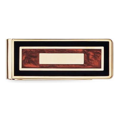 23k Gold Electroplated Money Clip