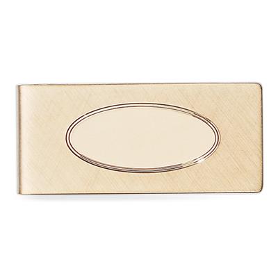 23k Gold Electroplated Money Clip