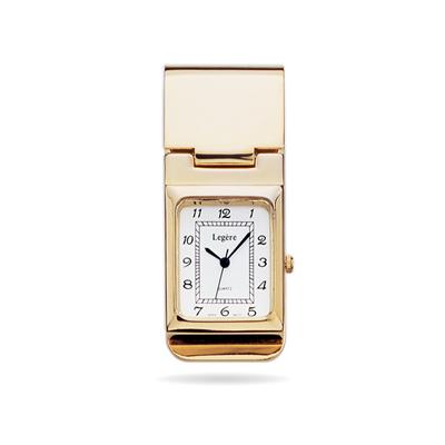 23k Gold Electroplated Money Clip Watch