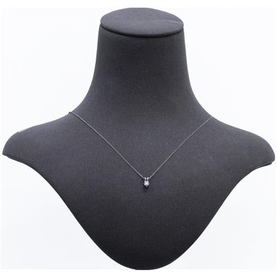 1/7 Carat Diamond Solitaire Pendant in .925 Sterling Silver