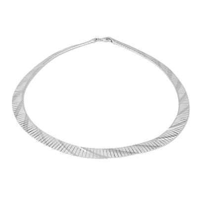 Choker Necklace in .925 Sterling Silver