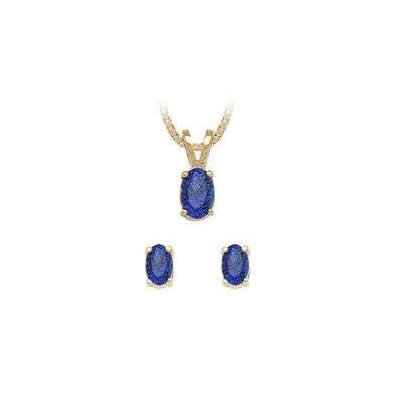 Stud Sapphire Set