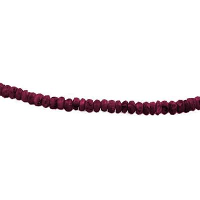 35 Carat All Natural Ruby Necklace with Magnetic Clasp