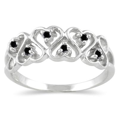 .12CTW Diamond Rope Twist Ring in Sterling Silver