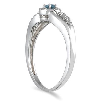 1/4 Carat TW Diamond Ring in 10K White Gold