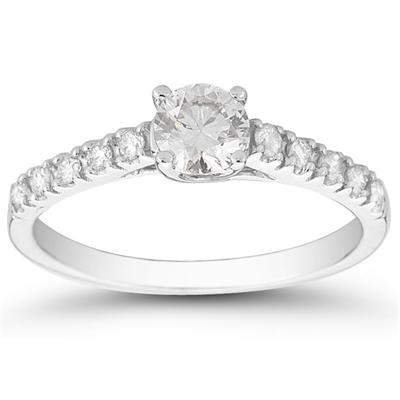 3/4 Carat TW Diamond Ring in 14K White Gold