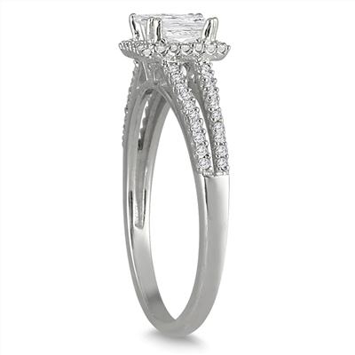 3/4 Carat TW Diamond Engagement Ring in 10K White Gold