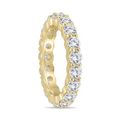 AGS Certified Diamond Eternity Band in 14K Yellow Gold (2.55 - 3 CTW) 