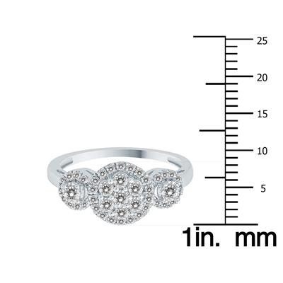 3/4 Carat TW Diamond Engagement Ring in 10K White Gold  