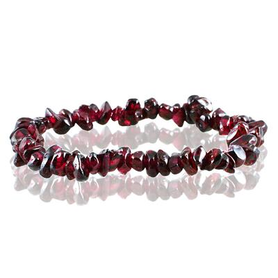 35 Carat All Natural Uncut Genuine Garnet Bracelet Genuine 