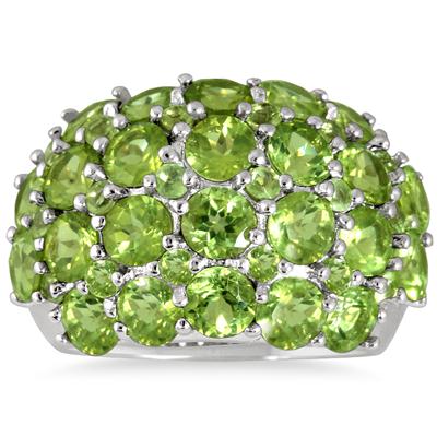 peridot estate ring