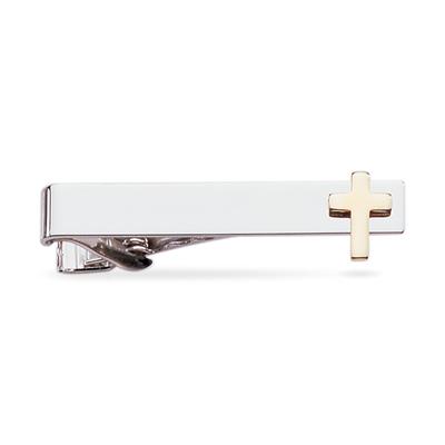 Roman Cross Tie Clip