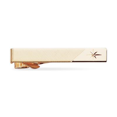 23k Electroplated Tie Clip