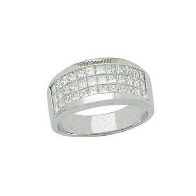 Pure Princess 18k White Gold Band