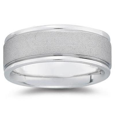 8 mm Brushed Center Comfort-Fit Women