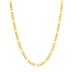 14K Yellow Gold Filled 5.2mm Figaro Chain with Lobster Clasp - 22 Inch