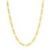 14K Yellow Gold Filled 5.2mm Figaro Chain with Lobster Clasp - 22 Inch