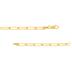 14K Solid Yellow Gold 3.80mm Paperclip Necklace - 30 Inch