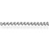 1/4 Carat Diamond S Link Bracelet in .925 Sterling Silver