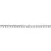 1/2 Carat Genuine Diamond S link Tennis Bracelet in .925 Sterling Silver