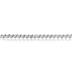 1.00 Carat Genuine Diamond S Link Tennis Bracelet in .925 Sterling Silver
