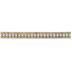1 Carat Diamond Tennis Bracelet in 18K Yellow Gold Plated Sterling Silver