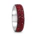 Red Crystal Rhinestone Bangle 