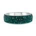 Green Crystal Rhinestone Bangle 