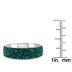 Green Crystal Rhinestone Bangle 
