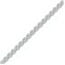 5 Carat TW Bezel Set Lab Grown Diamond Bracelet in 14K White Gold