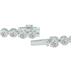 7 Carat TW Bezel Set Lab Grown Diamond Bracelet in 14K White Gold
