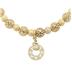 Rete Gialla Gold Woven and Laser Beads Bracelet