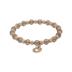 Rete Rosa Woven Rose Beads and Laser Cut Beads Bracelet