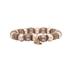 Palma Rosa Rose Woven and Satin Beads Bracelet