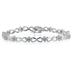 1/4 Carat TW Diamond Bracelet in 14K White Gold