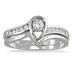 1/4 Carat TW Diamond Bridal Set in 10K White Gold