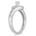 3/5 Carat Diamond Bridal Set in 10K White Gold