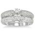 1.00 Carat TW Diamond Bridal Set in 10K White Gold