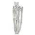 1/4 Carat TW Diamond Bridal Set in 10K White Gold 