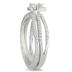 5/8 Carat TW Diamond Bridal Set in 10K White Gold 