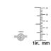 1 1/2 Carat TW Round Cut Lab Grown Diamond Halo Bridal Set in 14K White Gold