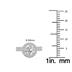 3 1/5 Carat TW Round Cut Lab Grown Diamond Halo Bridal Set in 14K White Gold