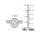 4 1/3 Carat TW Center Oval Lab Grown Diamond Halo Bridal Set in 14K White Gold