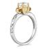 1/2 CT Two-tone Art Deco Diamond Engagement Ring