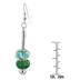 Murano Glass Earrings in Silver