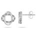 1/5 Carat T.W. Infinity Diamond Earrings in .925 Sterling Silver