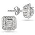 Diamond Antique Earrings in .925 Sterling Silver