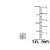 Certified 1.25 Carat TW Lab Grown Diamond Solitaire Earrings in 14K White Gold (F-G Color, VS1-VS2 Clarity)