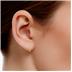 12MM Endless Huggie Hoop Earrings in 10K Yellow Gold