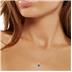 14K Yellow Gold 6MM Heart Blue Topaz Pendant